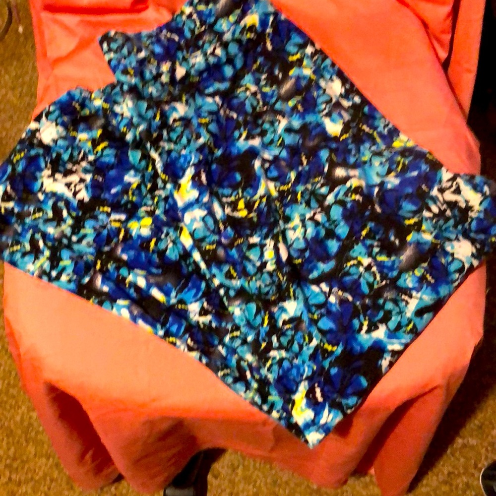 Shades of blue leggings